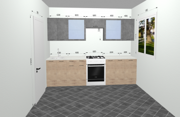 Фасад "Loft" 2800 мм.